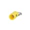Panduit Ring Terminal, #10 Stud Size, 12 AWG, 600 V, Vinyl Insulated, Yellow, 500 PK PV12-10HDR-D - alternate 7